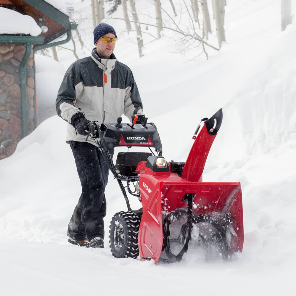 Powerful Honda HSS724 Two-Stage Snow Blower - Effortless Snow Removal - 24" Clearing Width