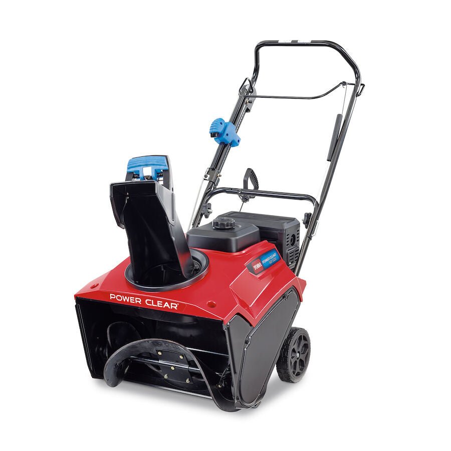 Toro Power Clear 821 QZE E: Effortless Electric Start Single-Stage 21" Gas Snow Blower - Conquer Winter with Confidence!