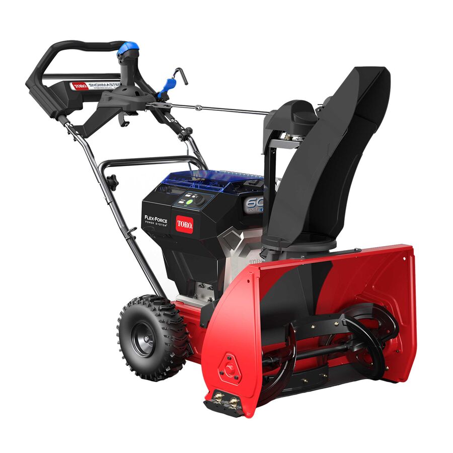 Toro SnowMaster® 60V Electric Self-Propelled Snow Blower - 24" Clearing Width, Includes 10Ah Battery & Charger